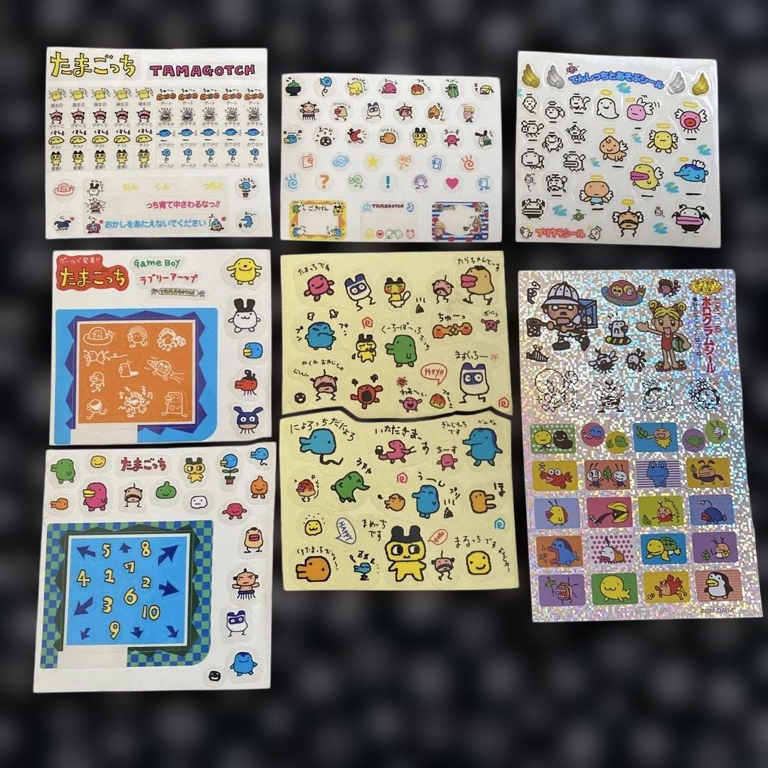 レトロ激レア品‼︎未使用品‼︎当時物たまごっち/てんしっち/シール帳用ステッカー帳用