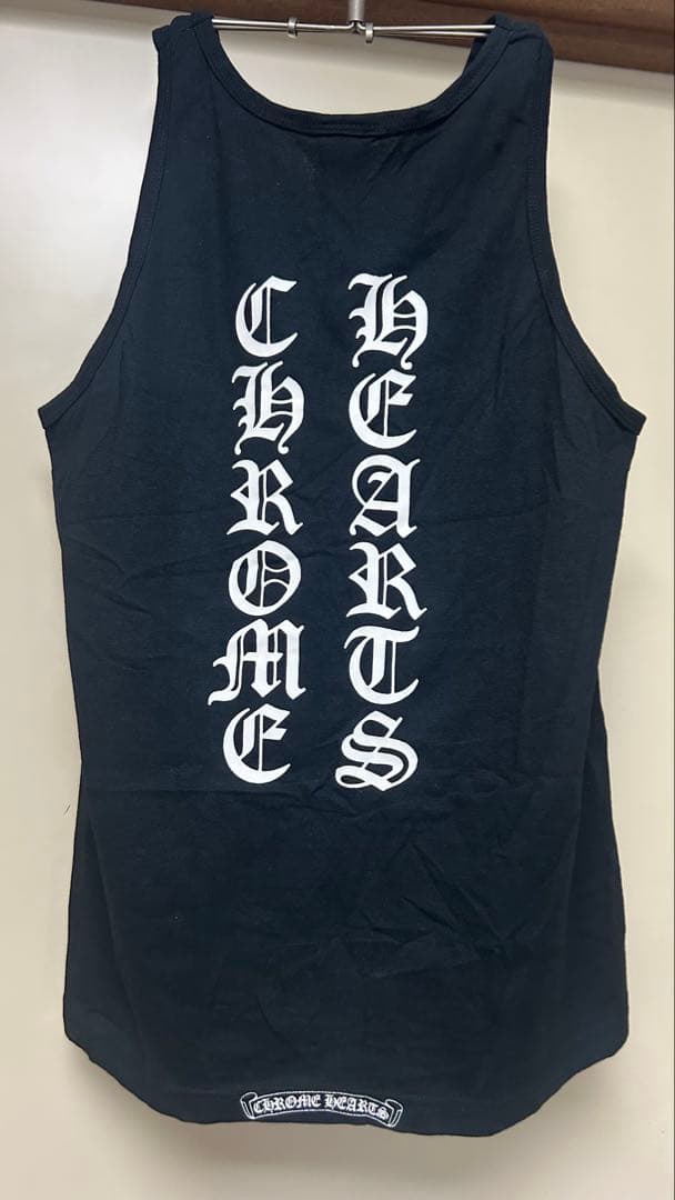 CHROME HEARTS タンクトップ ブラック 【即日発送】