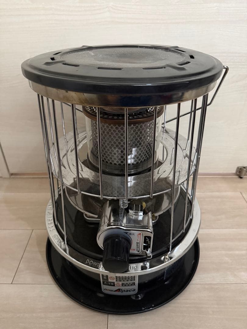 newアルパカストーブ　コンパクト（黒）　ts-77js-c