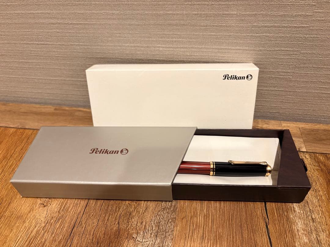 ペリカン　スーベレーン ボルドー　m600 EF