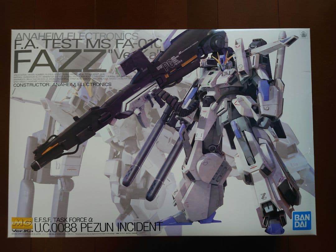 バンダイ MG FAZZ Ver.Ka