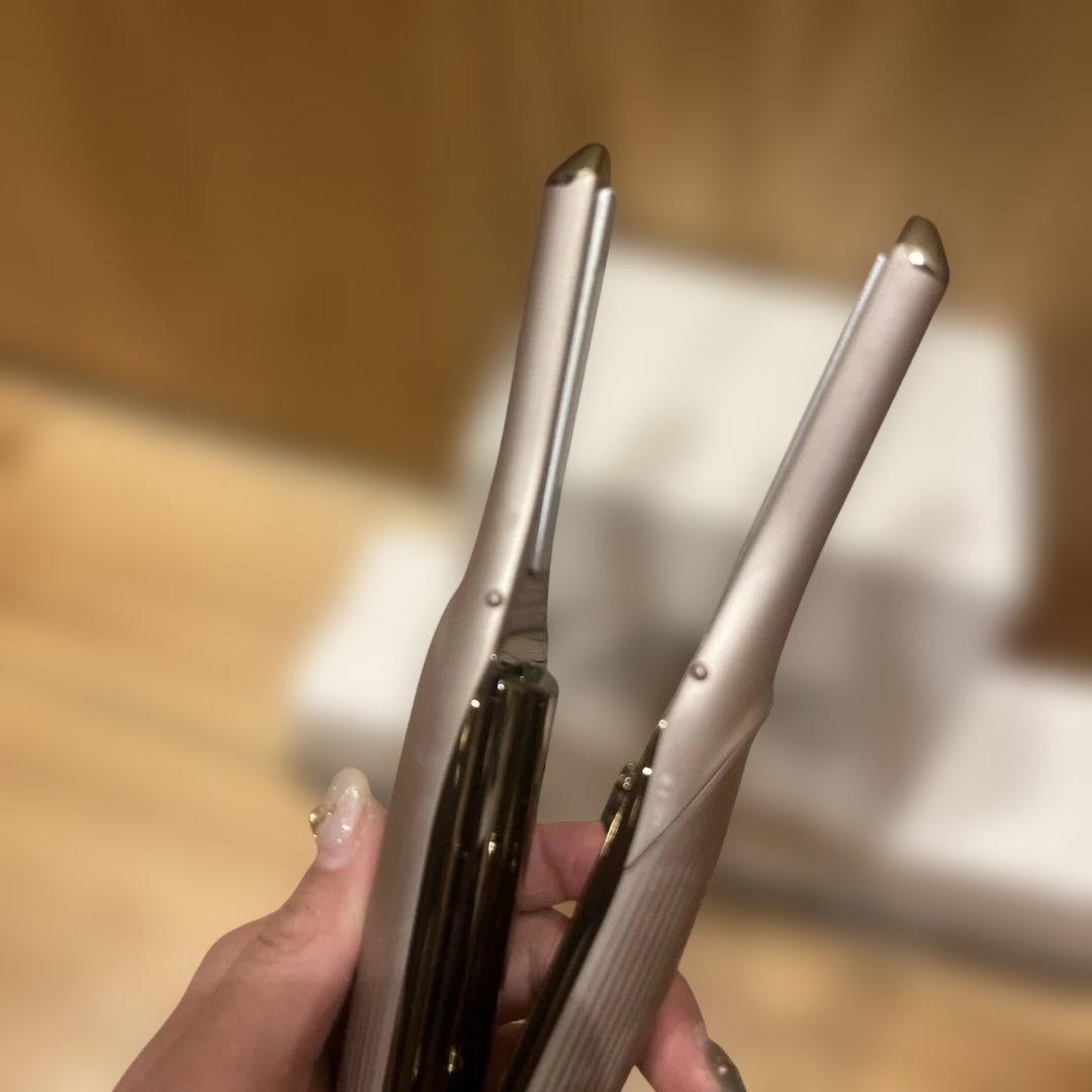 ReFa フィンガーアイロン ミニ　シャンパンゴールド