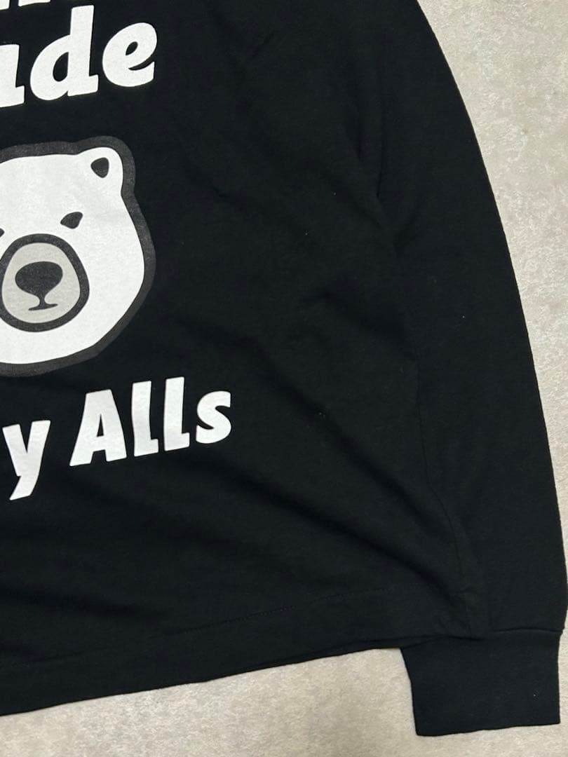 未使用級 22SS HUMAN MADE BEAR L/S 長袖SHIRT M
