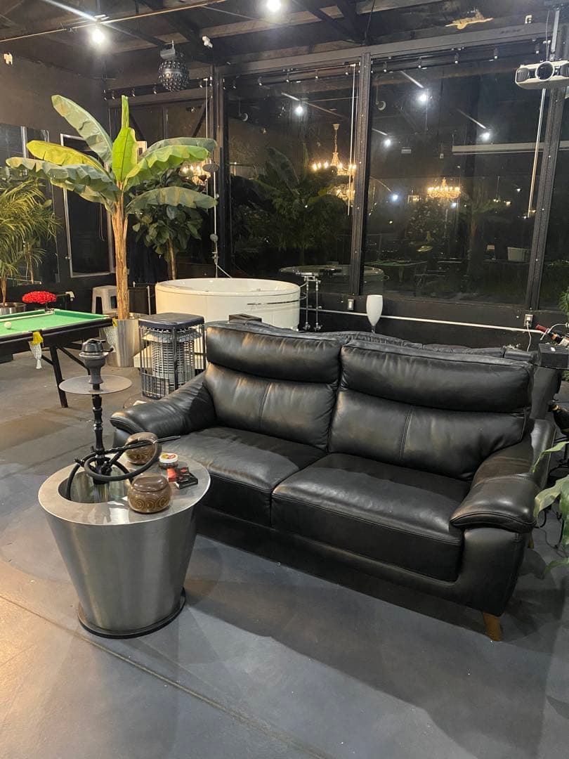 高級 ステンレス センターテーブル　シシャ　フーカ　屋外　デザイナーズ　モダン