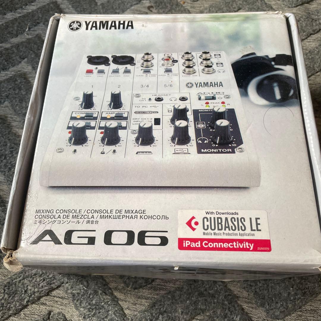 Yamaha AG06 USBミキシングコンソール
