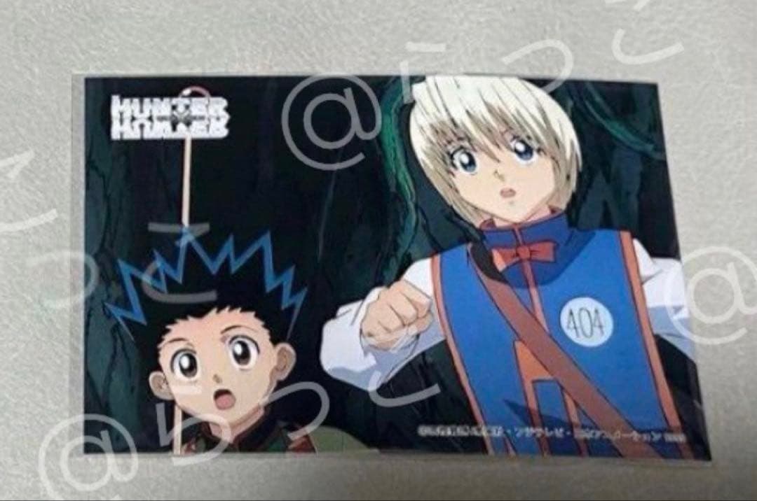 HUNTER×HUNTER ゴン&クラピカ　Ｌ版ブロマイド