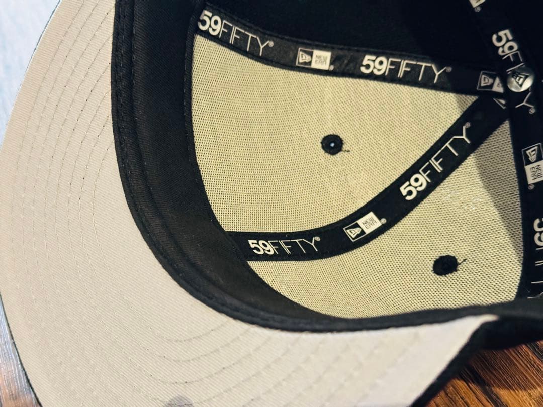 Fragment 59FIFTY New Era 黒 7 1/2 フラグメント