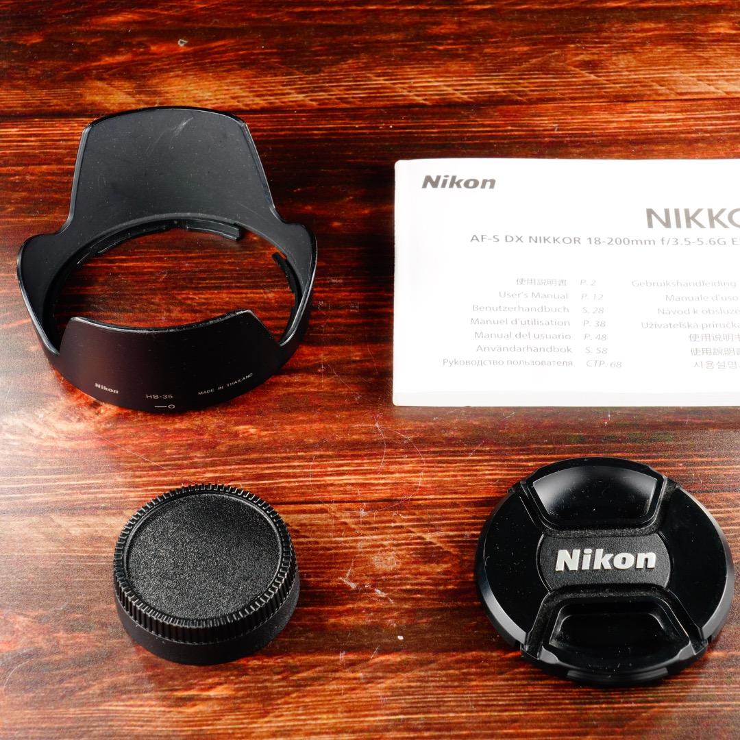 極上美品★ニコン 18-200mm VR II 便利ズーム 手ぶれ補正 173