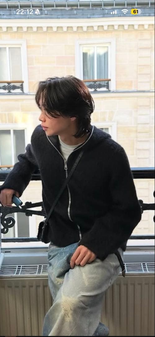 トップス our legacy FULL ZIP HOOD size44