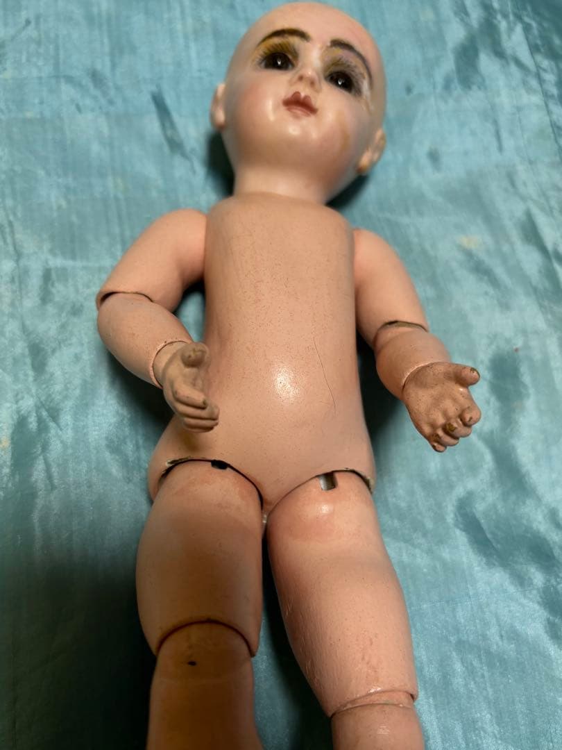 アンティークビスクドール ジュモー2号　訳アリ品