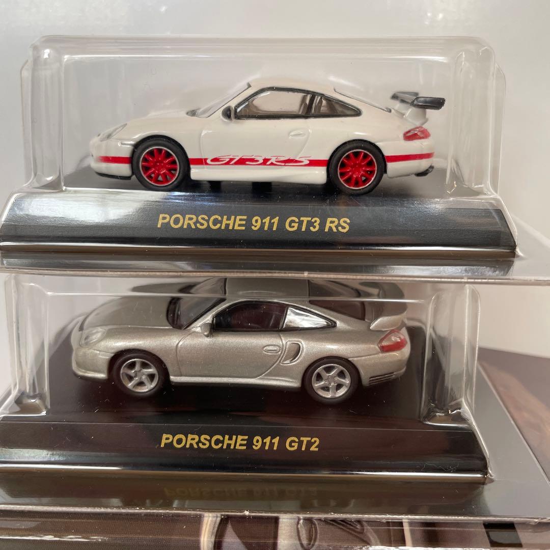 京商 1/64 ポルシェ 12台 (911GT3，カイエン，ケイマン等)
