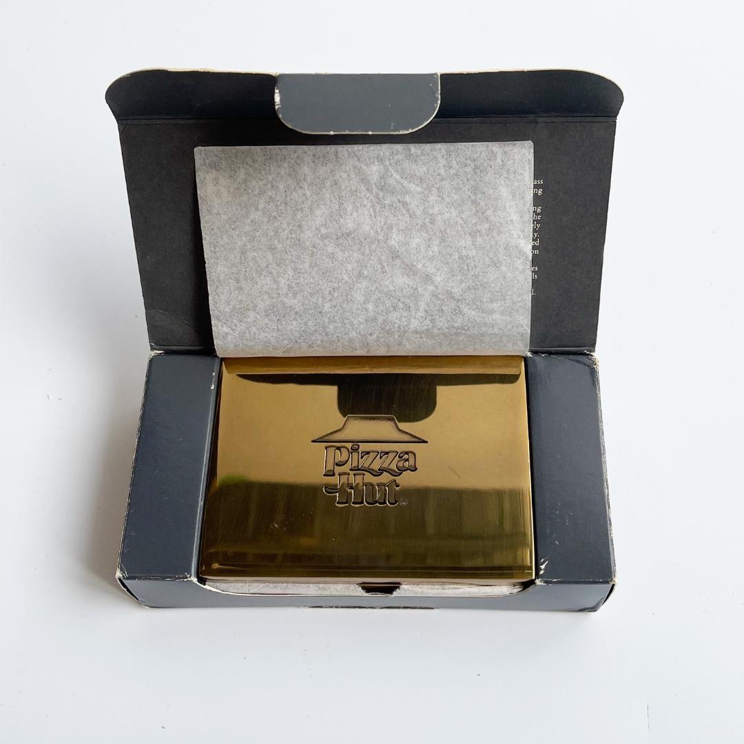 【レア】80s ピザハット Pizza Hut 真鍮 ケース USA ZIPPO