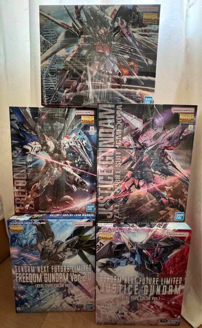 ガンプラ ガンダムSEED MG 6体セット