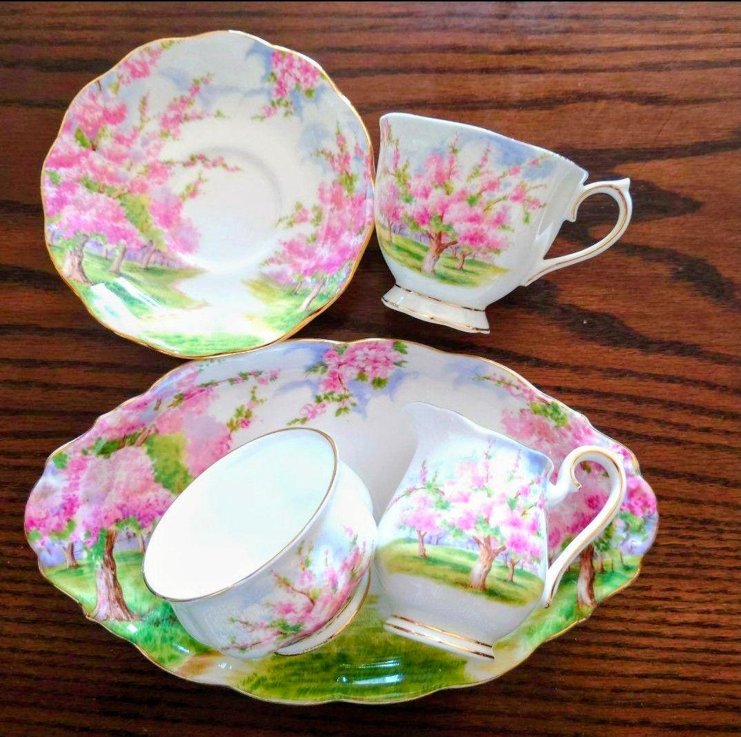 ロイヤル・アルバート ブロッサムタイムセット 4点セット