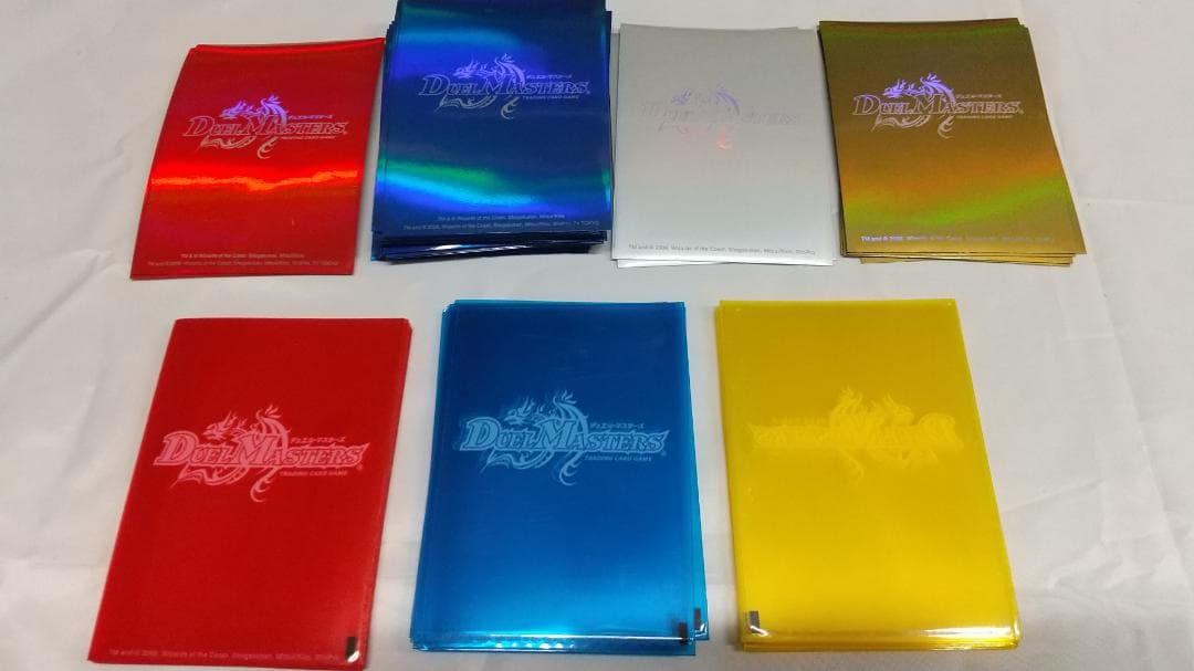 デュエル・マスターズ　旧公式スリーブ　7種セット