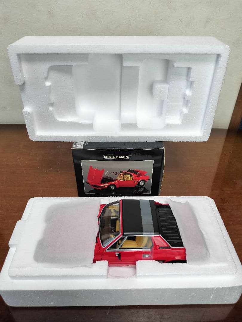 ミニ.チャップス1/18フィアットＸ1/9　1974（レッド）