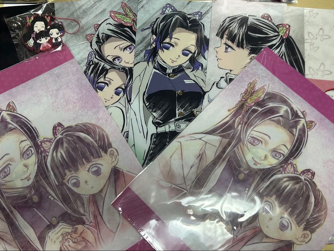 鬼滅の刃ufotable 胡蝶しのぶカナエ 栗花落カナヲ ファイル5点セット