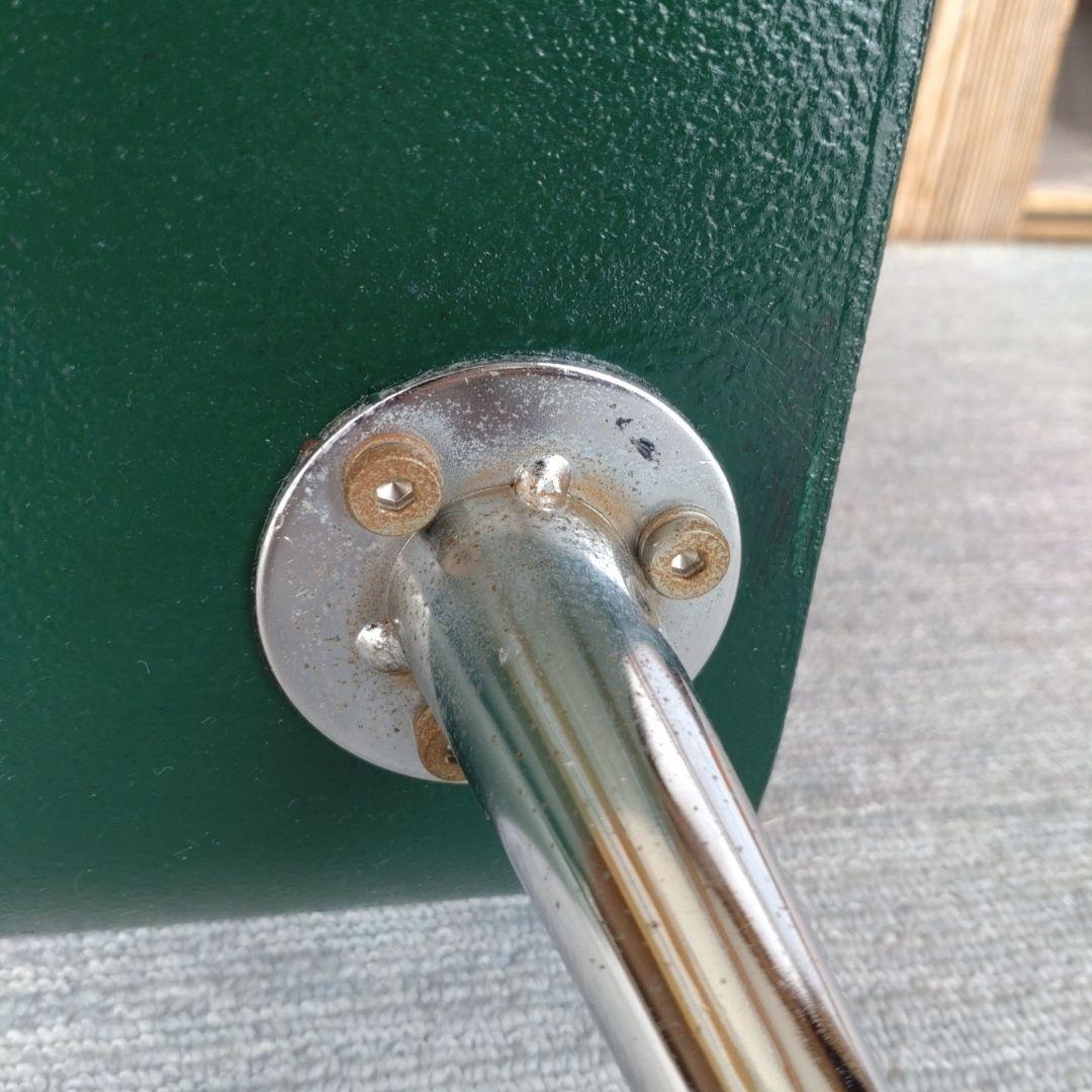 n*a様 【レア品】ダークグリーン サイドテーブル レトロ　昭和