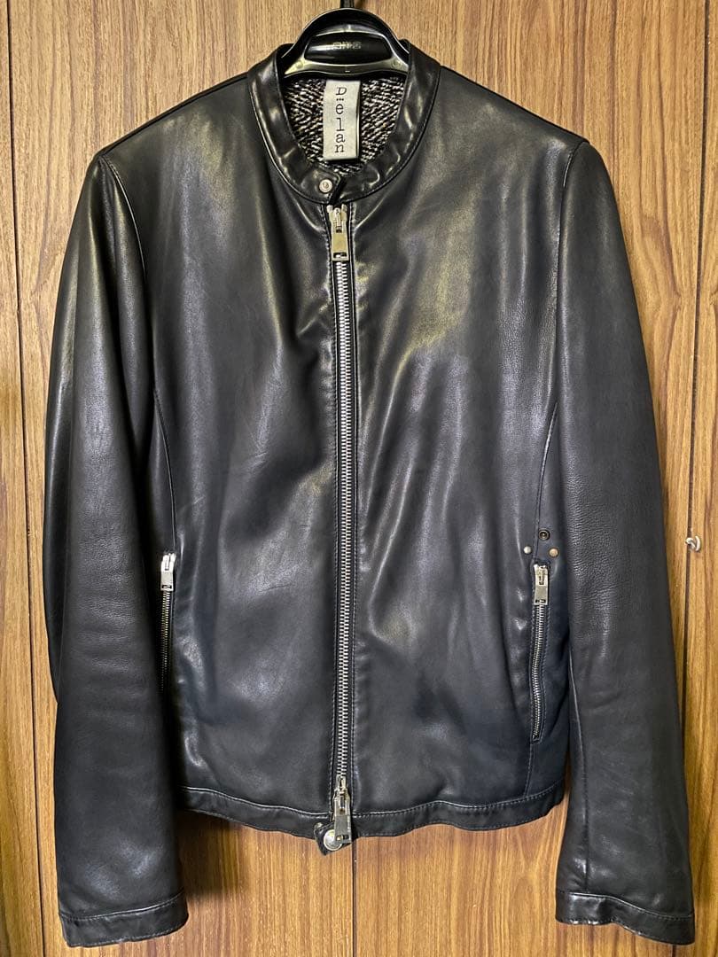 は*ん様 Delan ライダース 44 デラン　レザージャケット