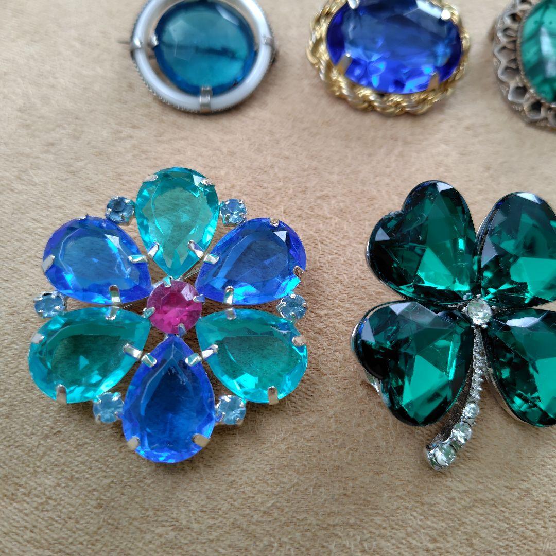 ヴィンテージブローチ１５個セット