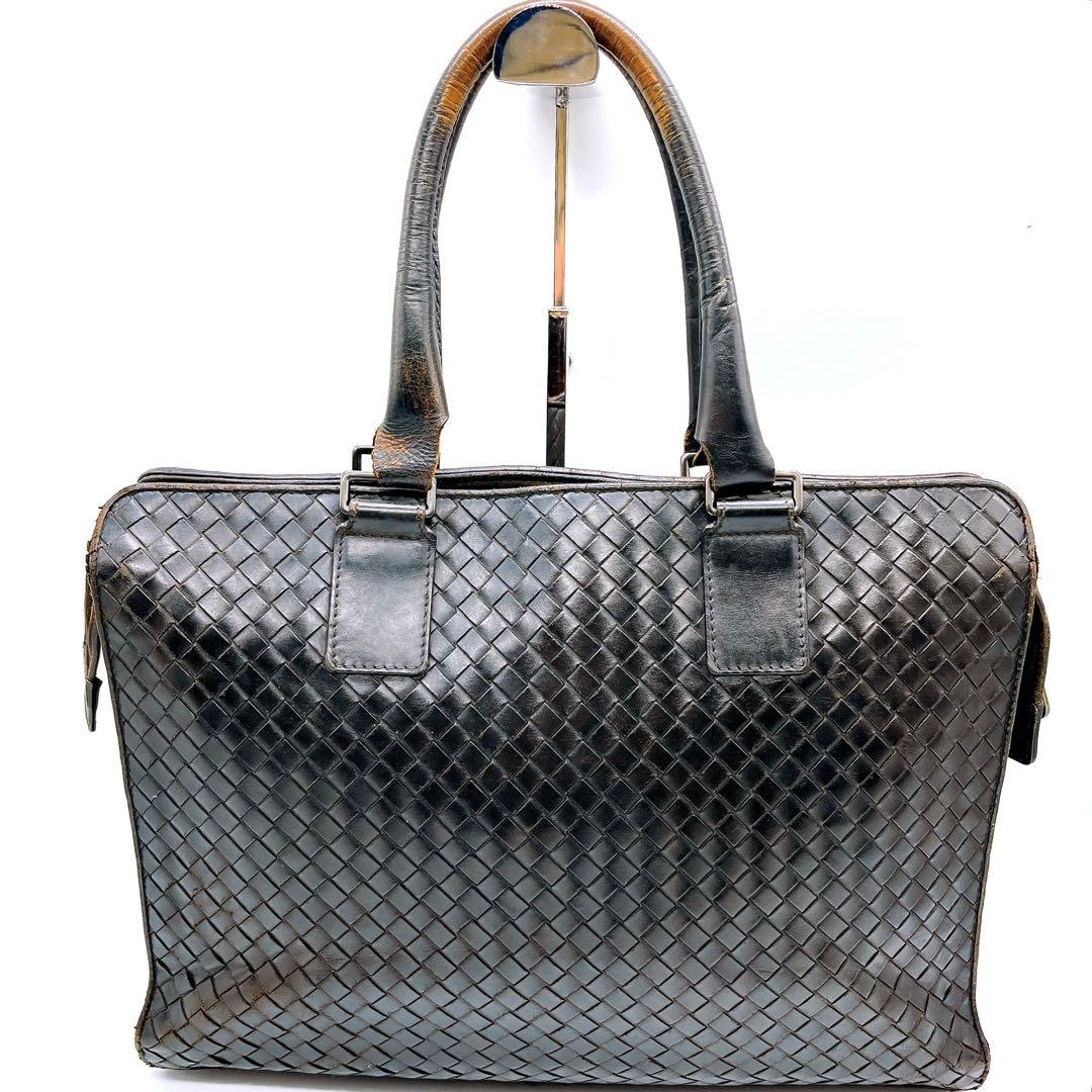 BOTTEGA VENETA ボッテガベネタ イントレチャート　ダークブラウン