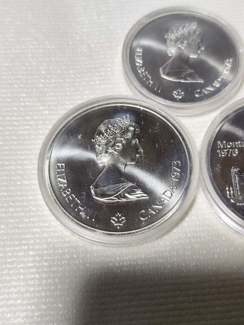 カナダ 1976モントリオールオリンピック五輪記念銀貨
