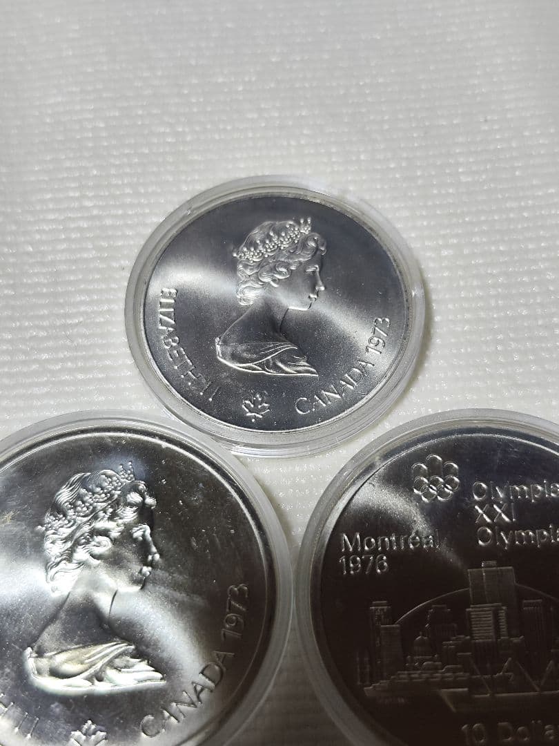 カナダ 1976モントリオールオリンピック五輪記念銀貨