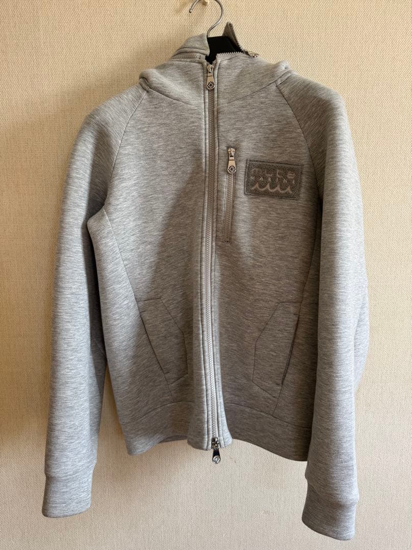 muta MARINE ムータマリン ボンディングパーカー M ライトグレー