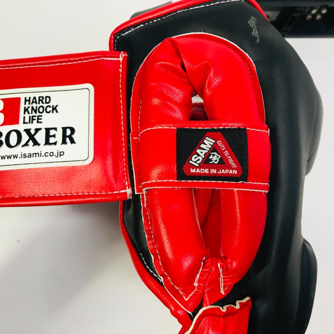 イサミ ISAMI BOXER 日本製 ヘッドギア ヘッドガード M
