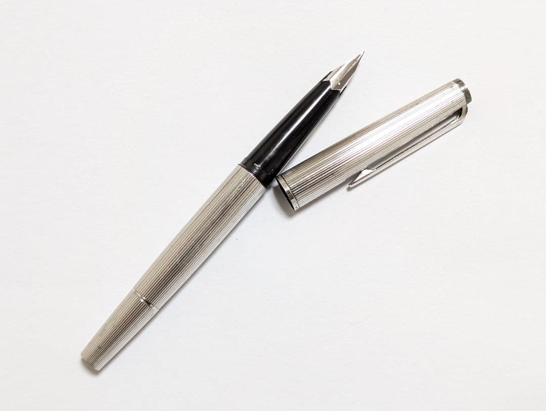 montblanc 1266　925シルバー　万年筆　18k750　モンブラン