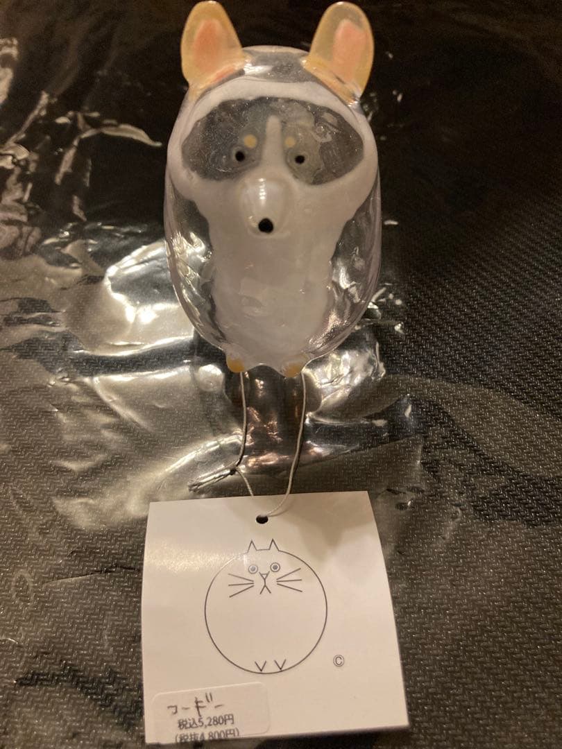 うちの子けだまだま 犬 コーギー　セルフペイント Lサイズ 送料無料 新品未使用