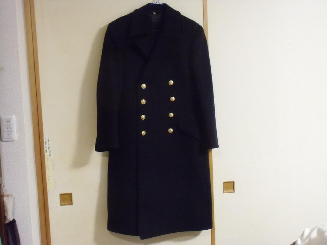 ＢＷドイツ軍/連邦軍＊海軍＊日本人サイズ＊旧型ロングコート（実物）