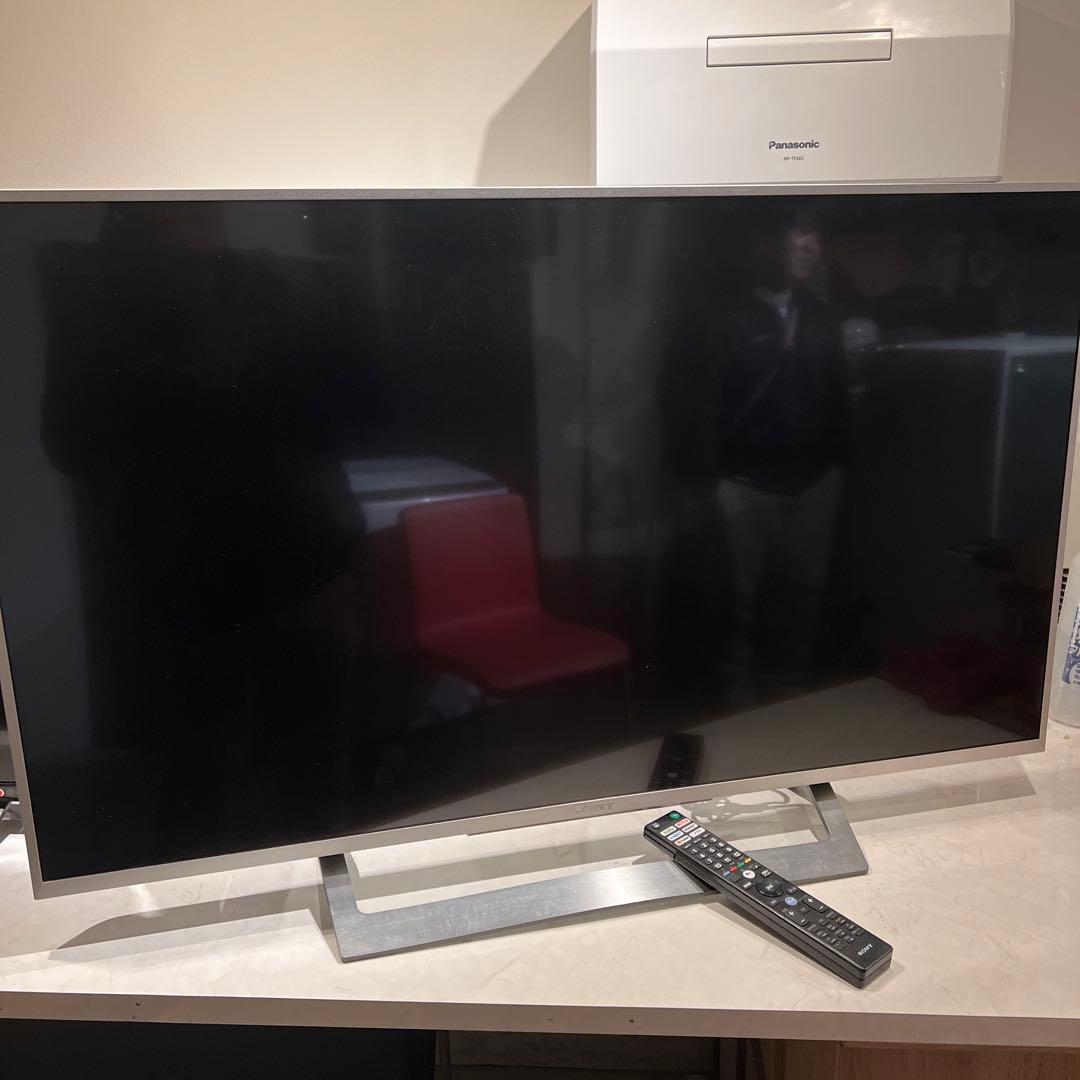 SONY/43インチ/BRAVIA/シルバーフレーム/YouTubeなど対応