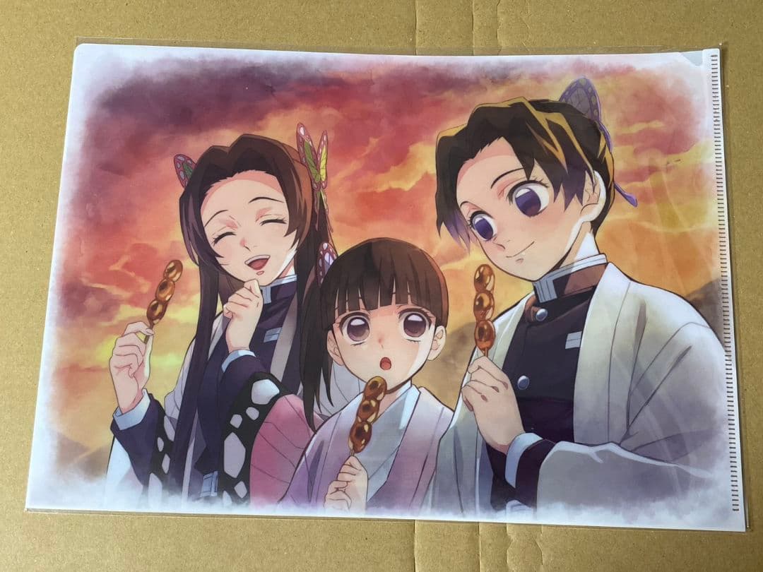 鬼滅の刃　胡蝶三姉妹の夕べ　クリアファイル　ufotable限定