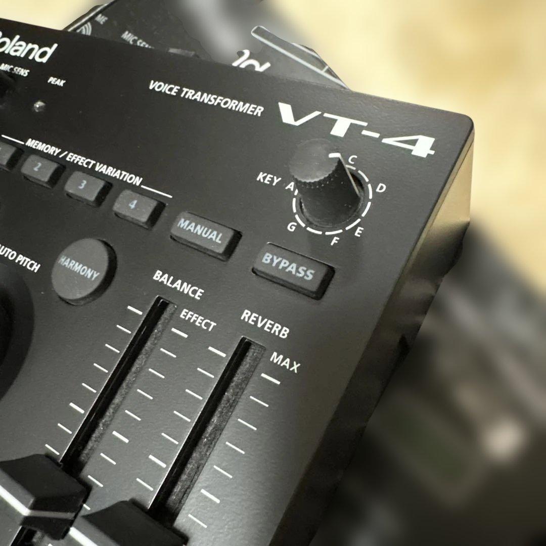 Roland VT-4 ボイストランスフォーマー　インターフェース　箱・説明書