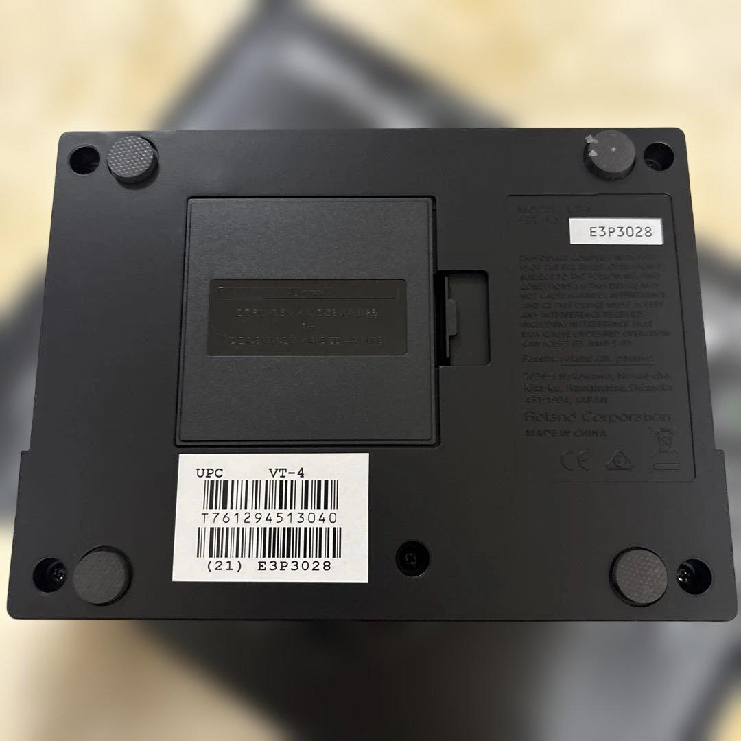 Roland VT-4 ボイストランスフォーマー　インターフェース　箱・説明書