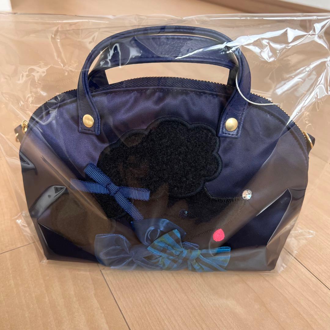 ファミリア　Bibiy コラボミニバッグ　ネイビー　familiar