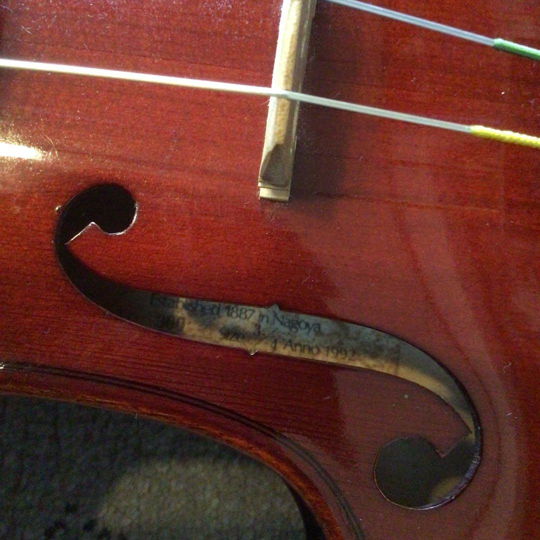 スズキ　No300 3/4 1992年製 バイオリン　ARCHET弓　状態良好