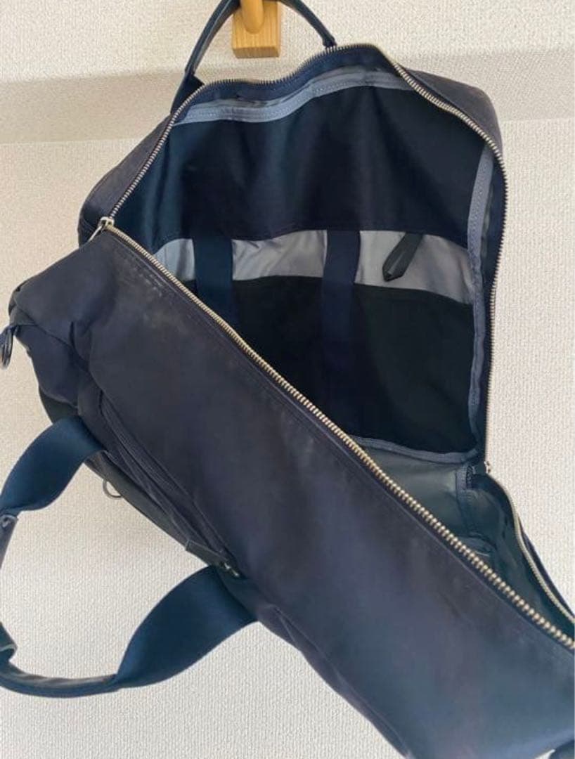 美品✨PORTER 3WAY BRIEFCASE ネイビー　男女兼用