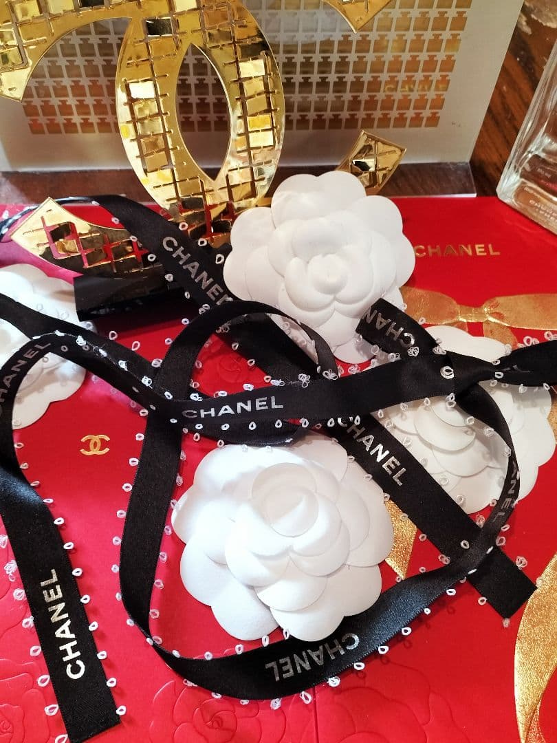 ❣️CHANEL♡サテンループおリボンさん❣️