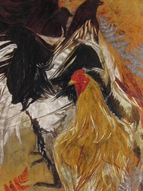 松井和弘、【’91気　I】、希少な額装用画集より、新品額装付、状態良好