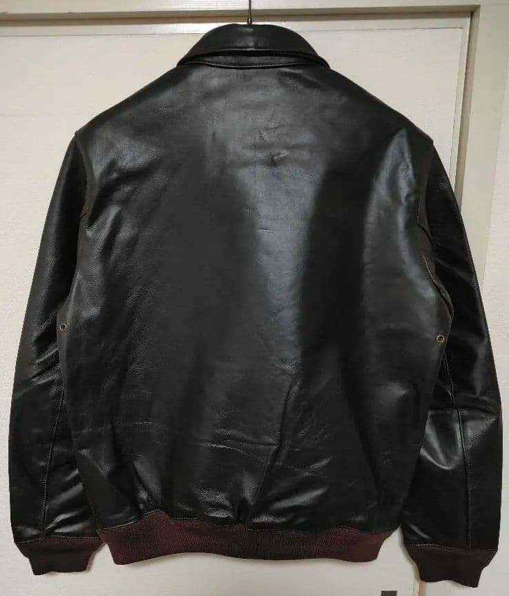 ゆ*う様 本日限定！新品激レアUS ARMY　30s復刻茶芯！a2レザーフライト