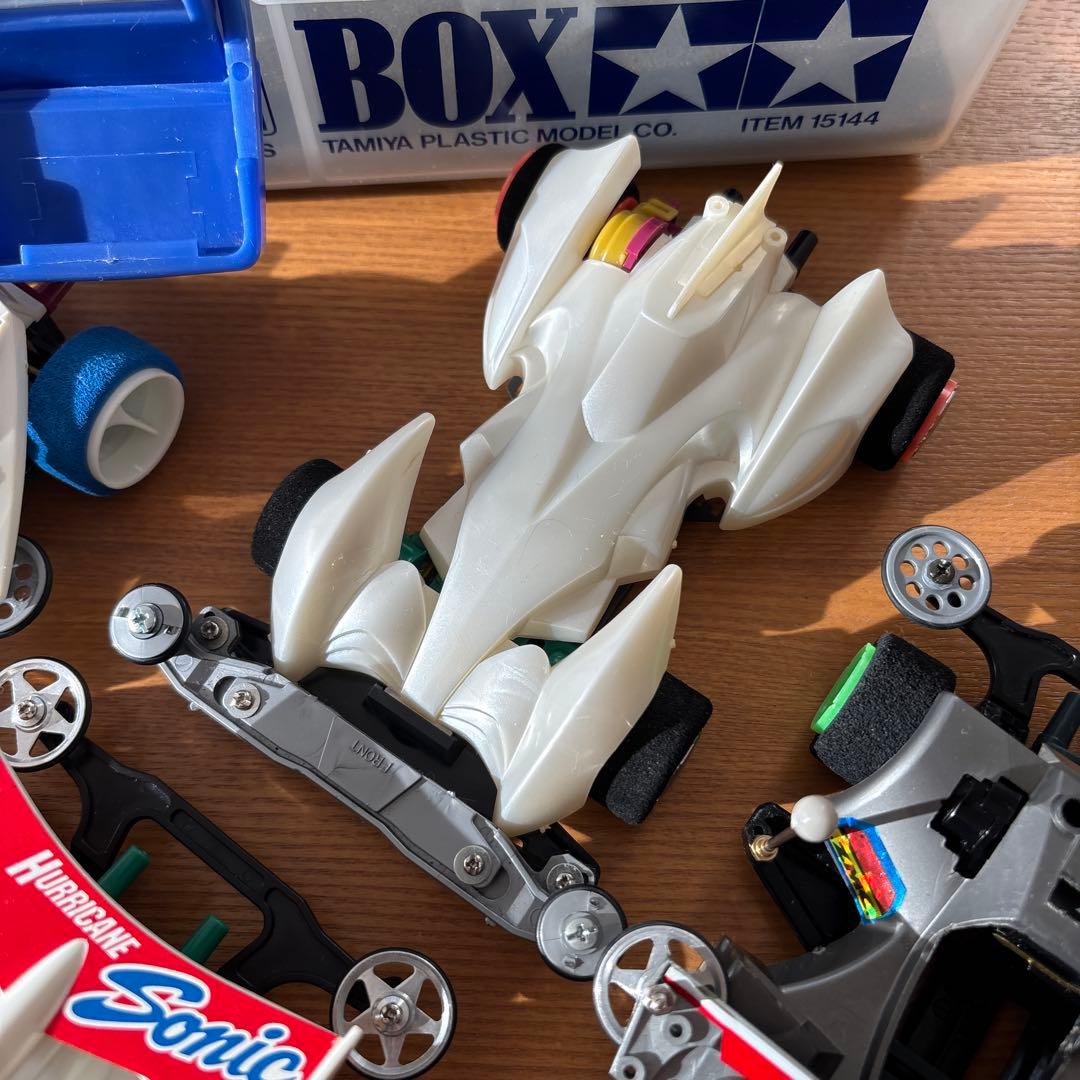 ミニ四駆 車両5台とパーツセット　引退