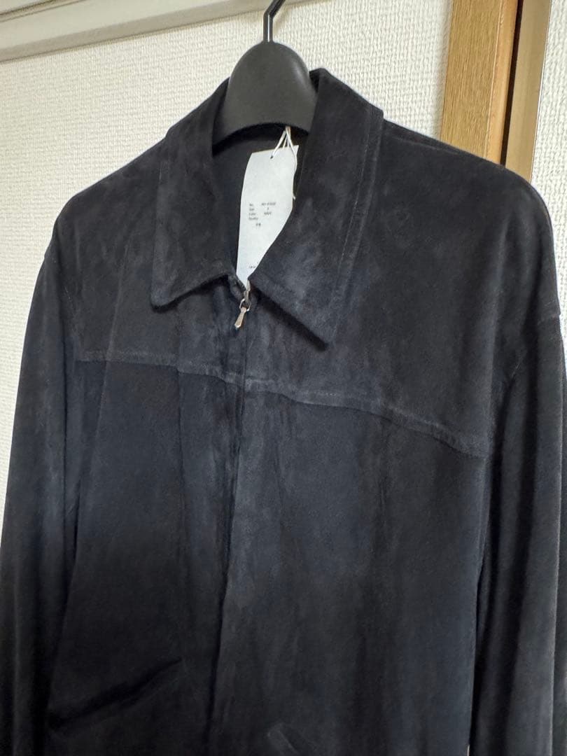 紙タグ付き美品！ COMOLI シープスエードジップショートジャケット