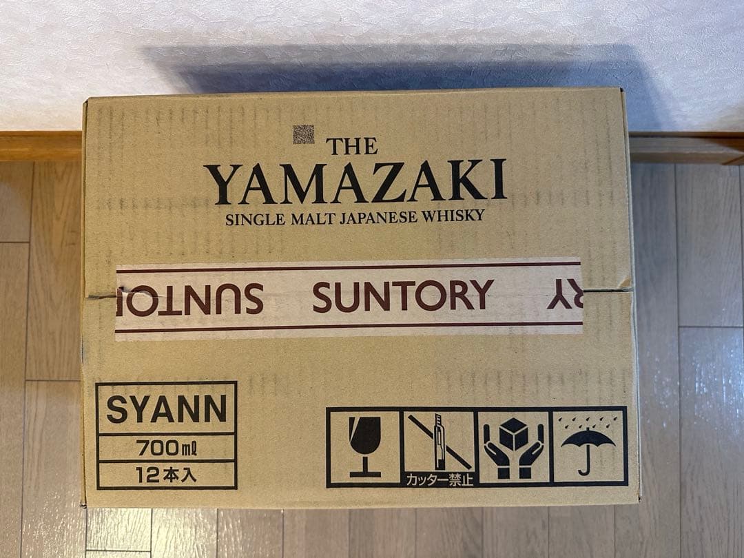 山崎 12年 シングルモルトウイスキー 700ml 12本入