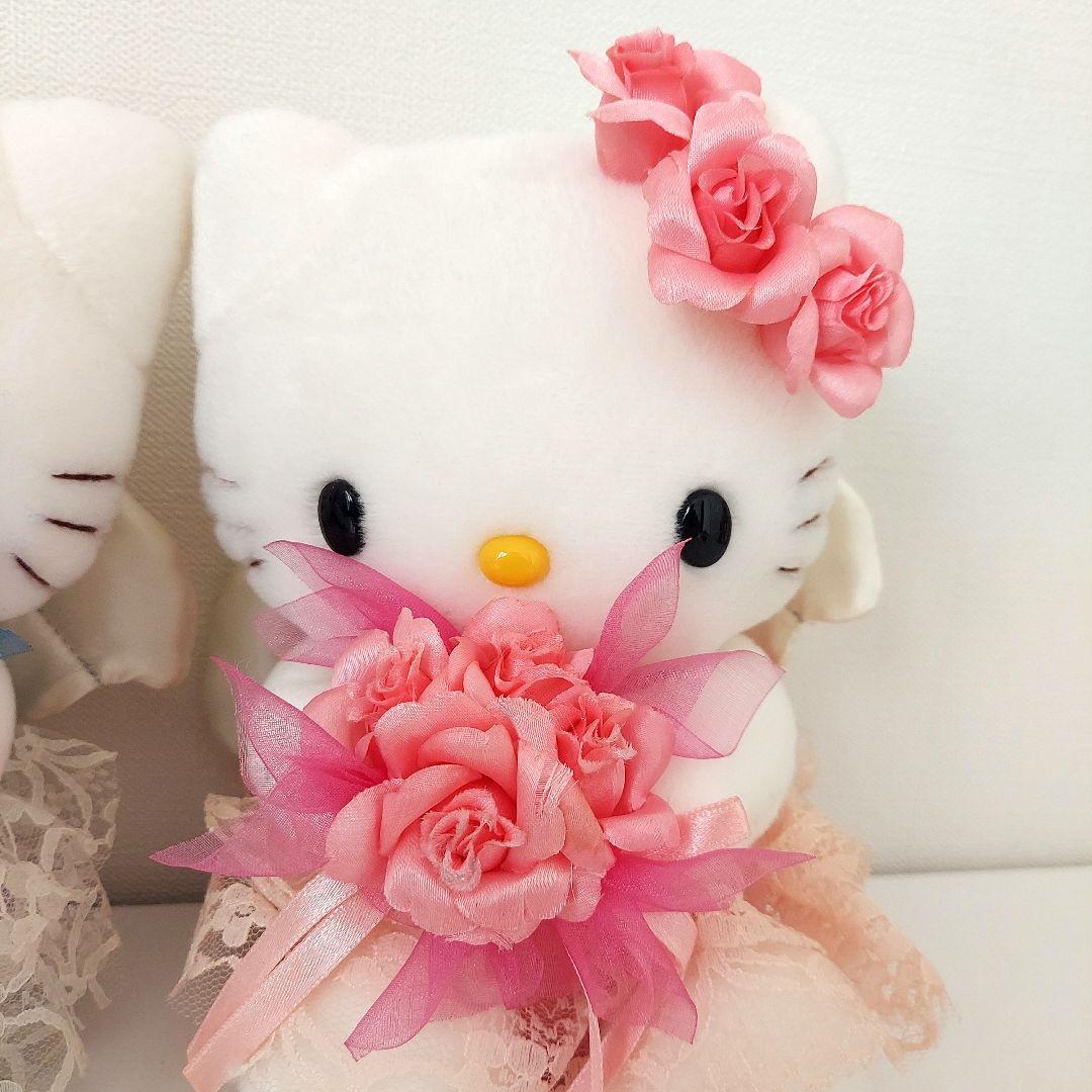 ハローキティ　ぬいぐるみ　フローラルエンジェル