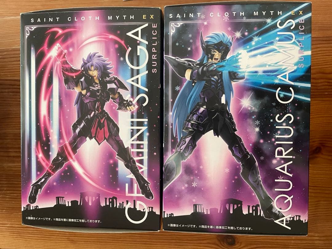 聖闘士聖衣神話EX ジェミニサガ冥衣 聖闘士聖衣神話EX アクエリアスカミュ冥衣