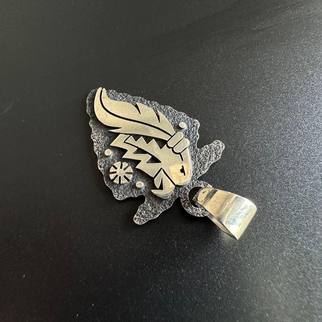 HOPI族　Gary & Elsie Yoyokie イーグル ペンダントトップ