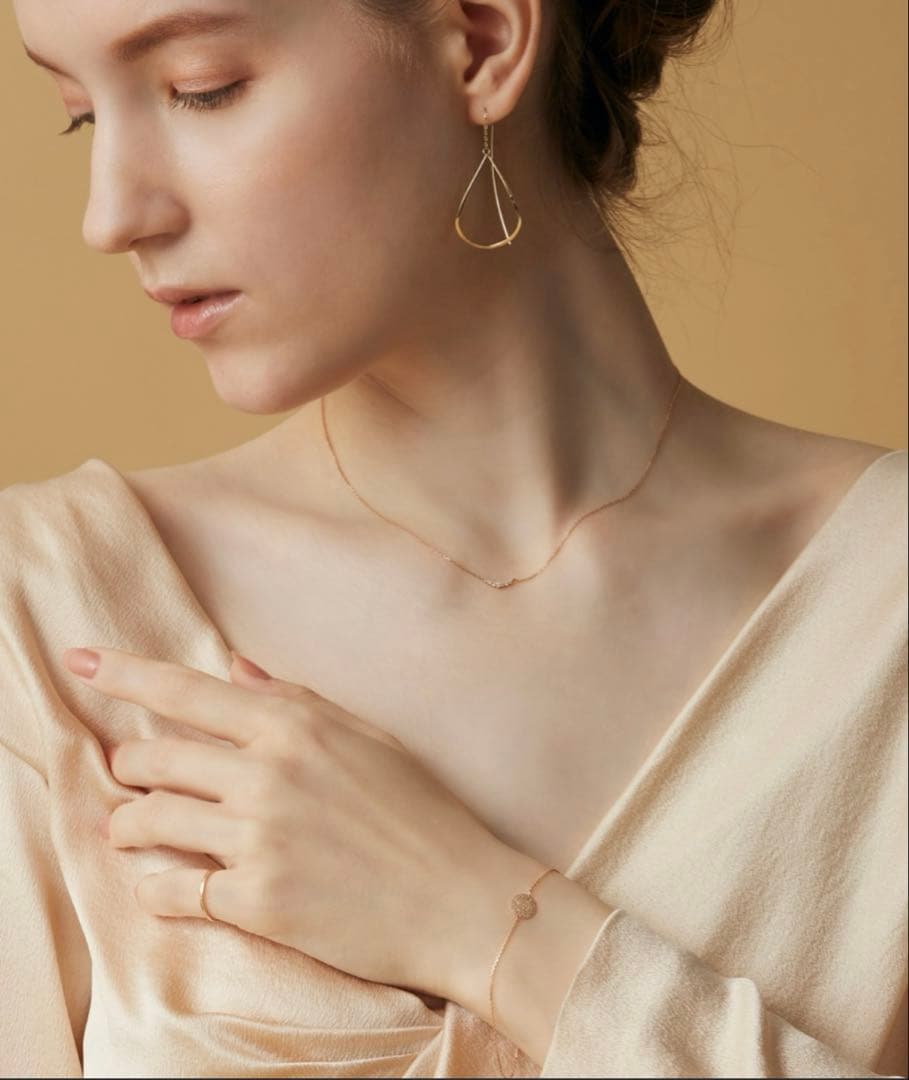 【WEB限定】K10ピンクゴールドピンキーリング