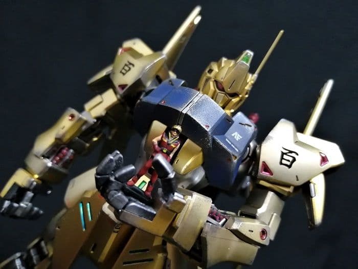 【ゴールドセット！】MG百式Ver2.0＆百式専用バイク